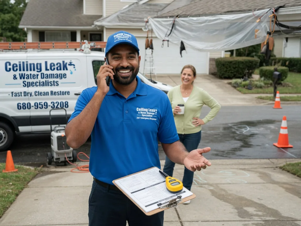 Ceiling Leak Cleanup Grassy Creek, NC FAQs
